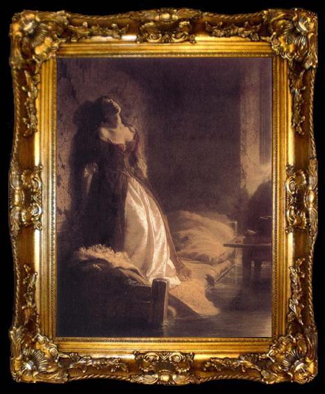 framed  Konstantin Flavitsky Princess Tarekanova, ta009-2